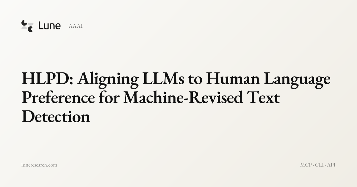 HLPD: Aligning LLMs to Human Language Preference for Machine-Revised ...